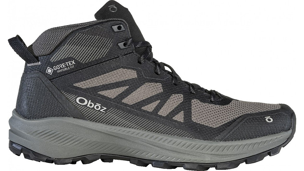 Oboz Katabatic LT Mid GTX Hiking Shoes - Mens, Wide, Black Sea, 13, 46101-189-13-Wide