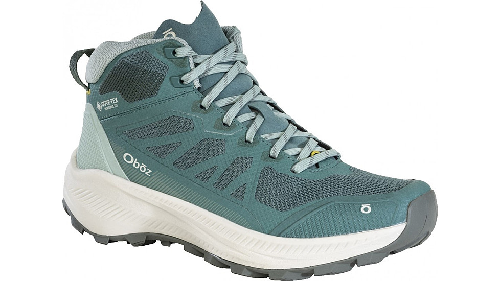 Oboz Katabatic LT Mid GTX Hiking Shoes - Womens, Alpine Lake, 8, 46102-318-8