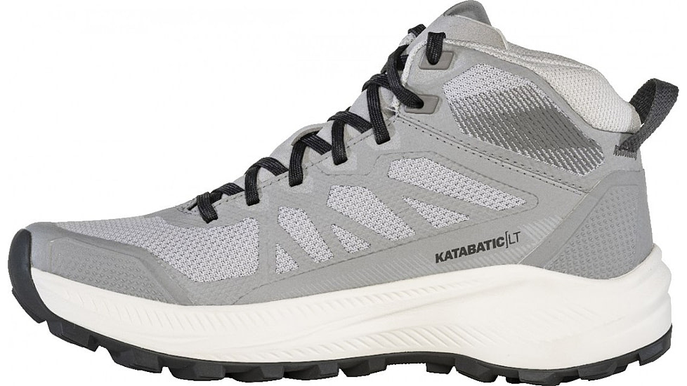 Oboz Katabatic LT Mid GTX Hiking Shoes - Womens, Wide, Drizzle, 7, 46102-155-7-Wide