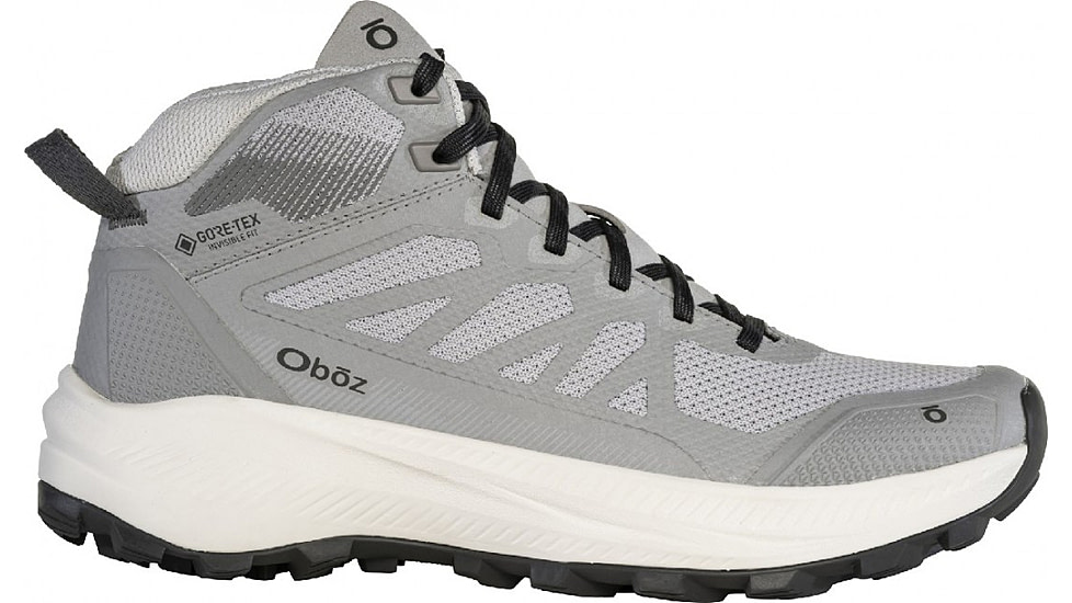Oboz Katabatic LT Mid GTX Hiking Shoes - Womens, Wide, Drizzle, 7, 46102-155-7-Wide