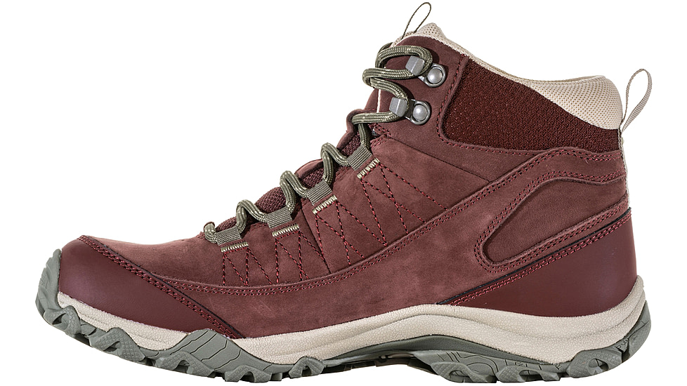 Oboz Ousel Mid B-Dry Medium Hiking Boots - Womens, Port, 8.5, 72002-Port-Medium-8.5