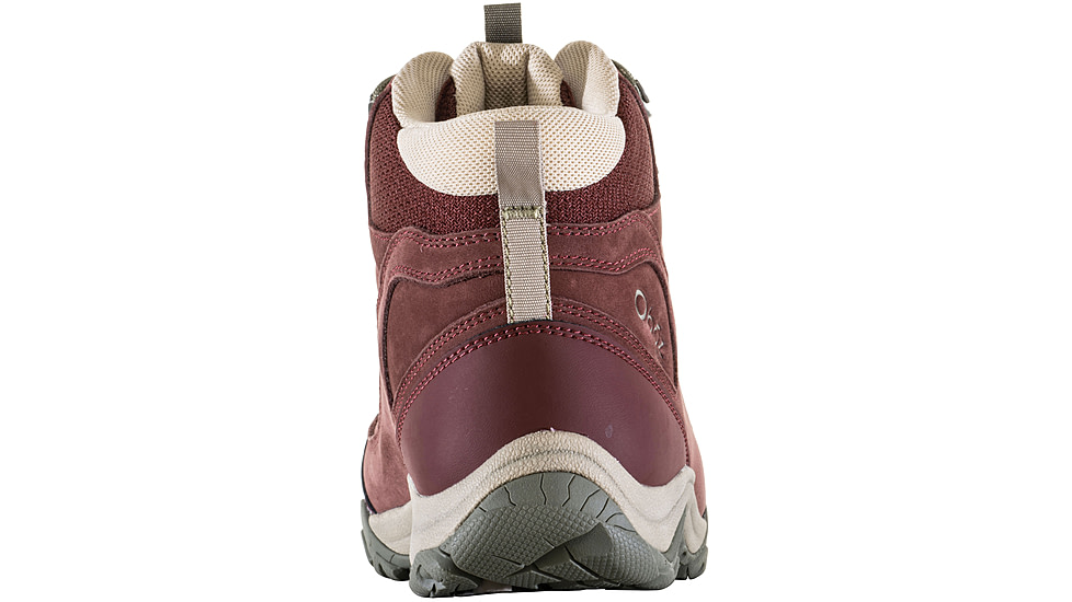 Oboz Ousel Mid B-Dry Medium Hiking Boots - Womens, Port, 8.5, 72002-Port-Medium-8.5