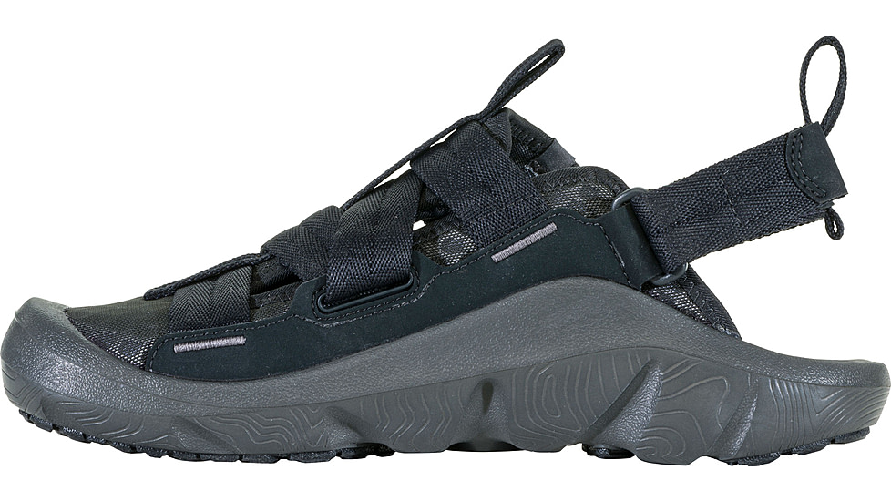 Oboz Whakata Off-Road Sandals - Mens, Medium, Black Sea, 7 US, 63201-189-7-Medium