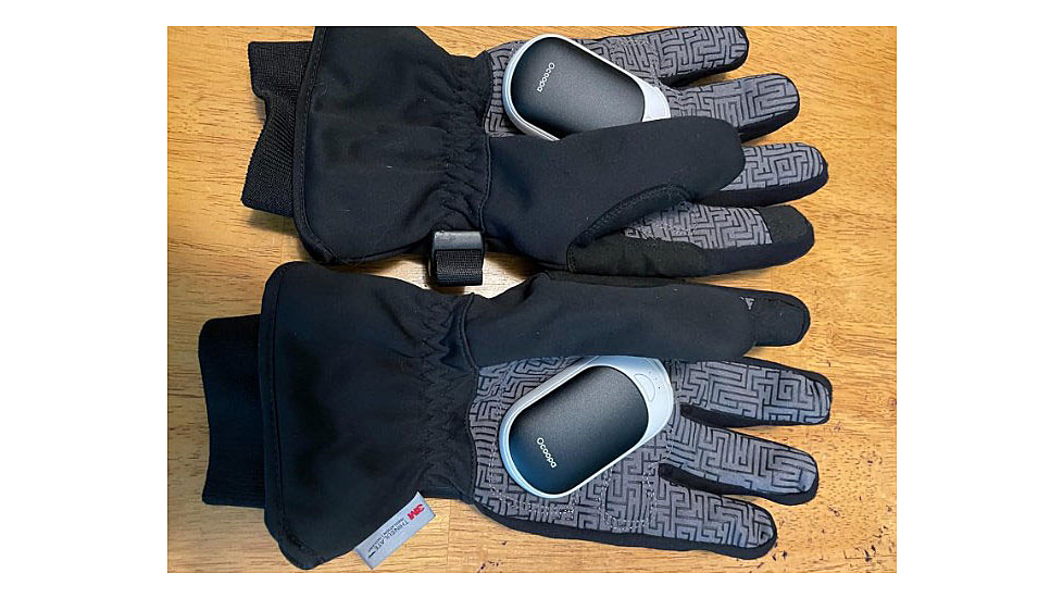 Ocoopa UT3 Liteplus Magnetic Rechargeable Hand Warmers, Black on White, UT3053-BK-WH-Plus