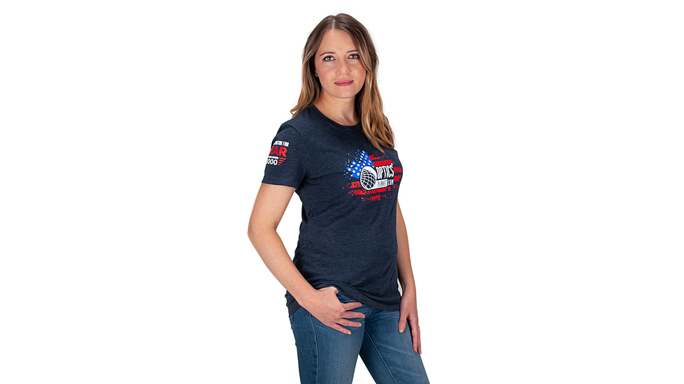 OpticsPlanet Exclusive OpticsPlanet 20th Anniversary T-Shirt - Women's, Navy Blue, Large, N6210-OP-WM-LG