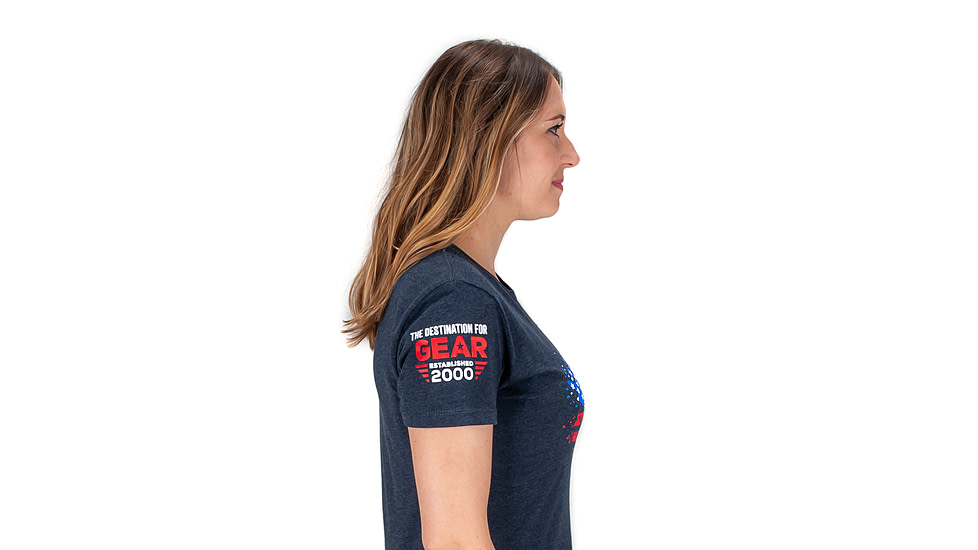 OpticsPlanet Exclusive OpticsPlanet 20th Anniversary T-Shirt - Women's, Navy Blue, Large, N6210-OP-WM-LG