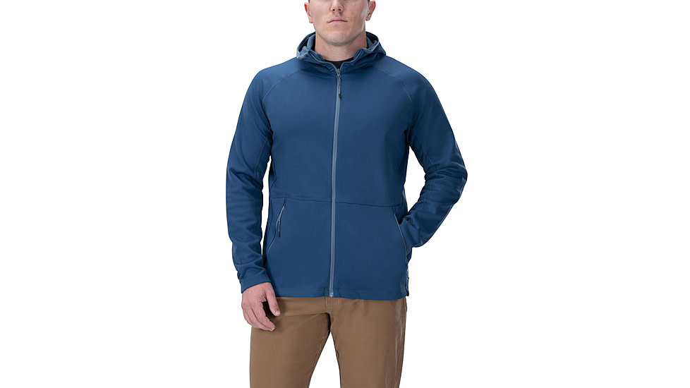 OpticsPlanet Exclusive Vertx Hardside Hoody - Mens, Medium, Open Water Blue, F1 VTX8835 OWB MEDIUM