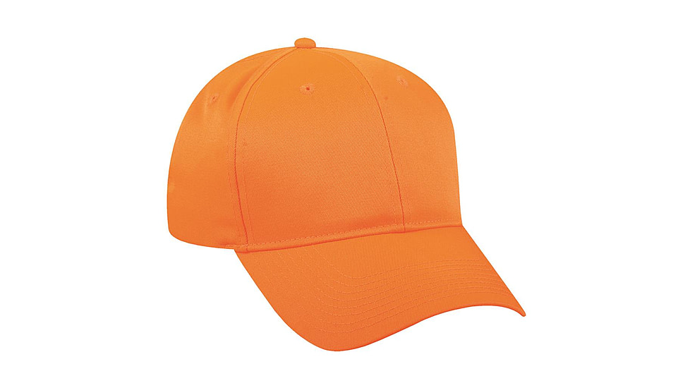 Outdoor Cap Mid Profile Hat, Blaze Orange Youth Size 301IS BLZ