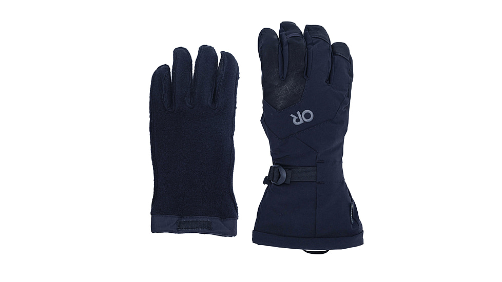 Outdoor Research Arete Modular Gore-Tex Gloves - Mens, Black, Large, 3221620001008