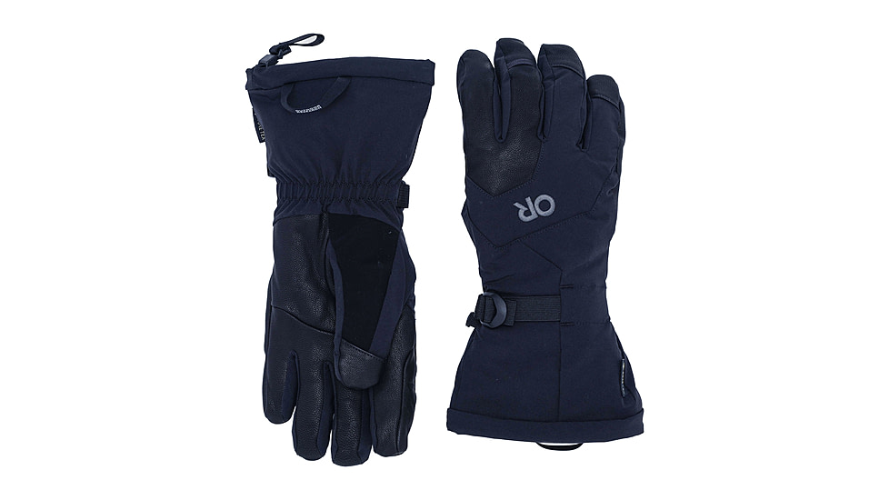 Outdoor Research Arete Modular Gore-Tex Gloves - Mens, Black, Large, 3221620001008