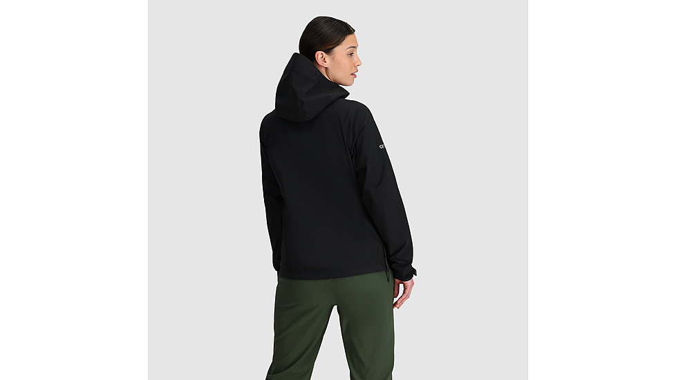 Outdoor Research Aspire 3L Jacket - Womens, Black, S, 3221070001006