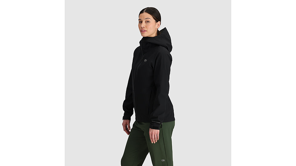 Outdoor Research Aspire 3L Jacket - Womens, Black, S, 3221070001006