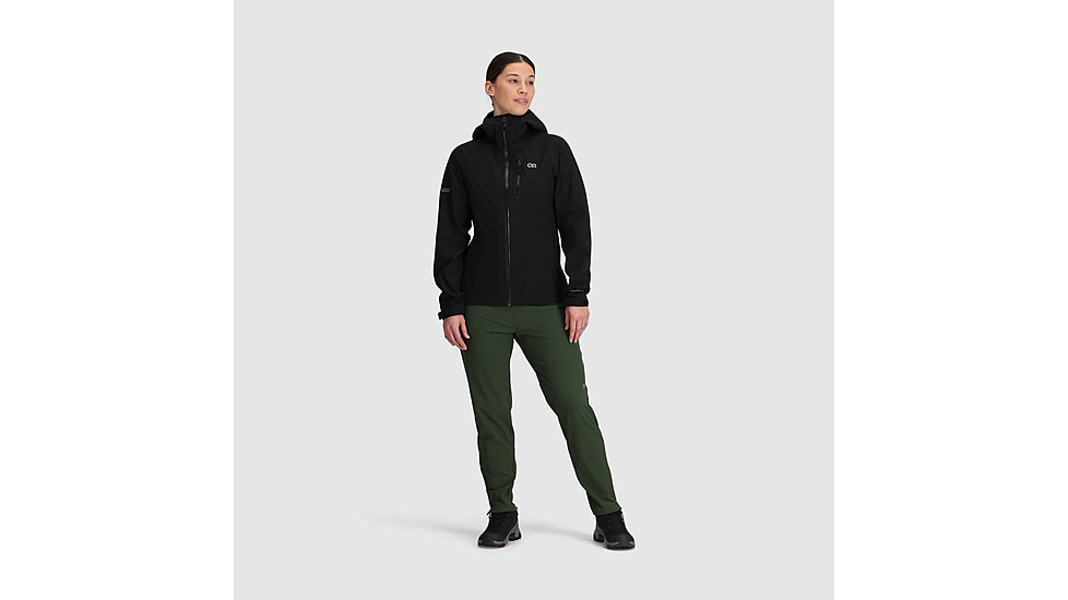 Outdoor Research Aspire 3L Jacket - Womens, Black, S, 3221070001006