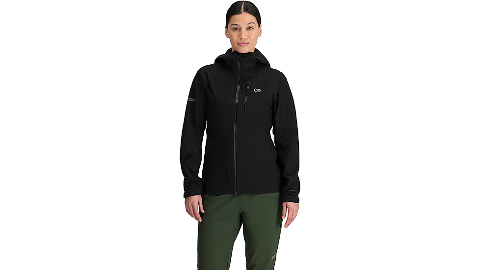Outdoor Research Aspire 3L Jacket - Womens, Black, S, 3221070001006