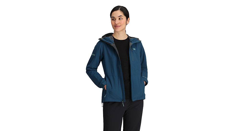 Outdoor Research Aspire 3L Jacket - Womens, Harbor, Medium, 3221072447007