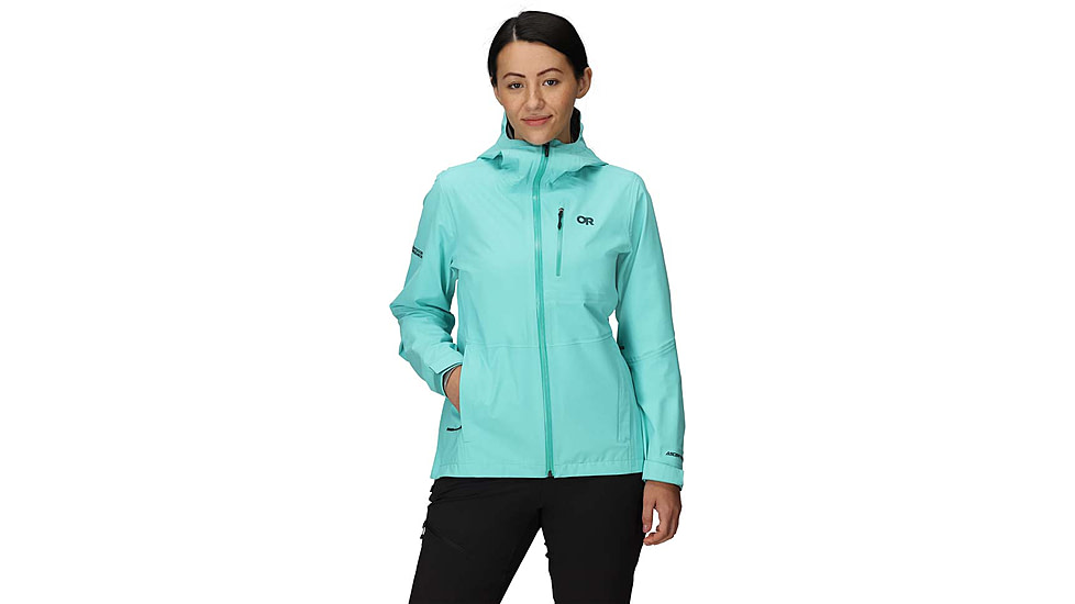 Outdoor Research Aspire 3L Jacket - Womens, Maldives, Large, 3221072856008