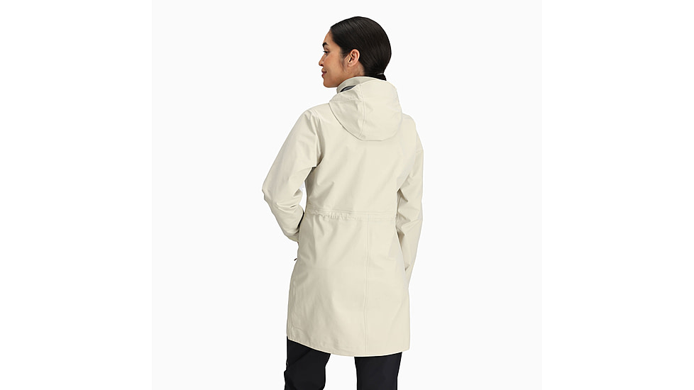 Outdoor Research Aspire 3L Trench - Womens, Oyster, Small, 3221102652006
