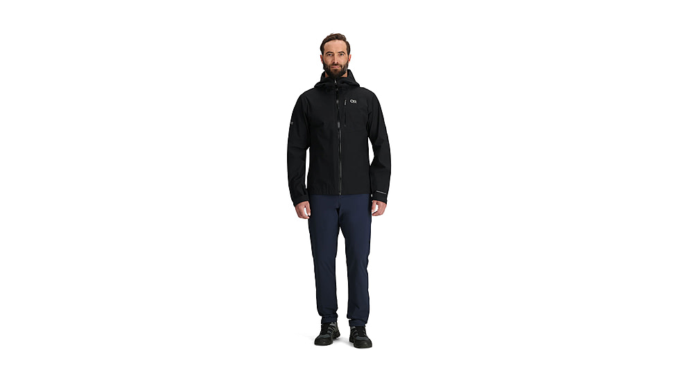 Outdoor Research Foray 3L Jacket - Mens, Black, L, 3220880001008