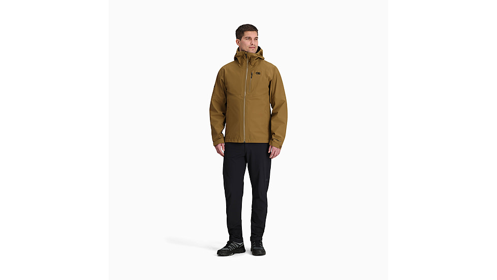 Outdoor Research Foray 3L Jacket - Mens, Coyote, Small, 3220880014006