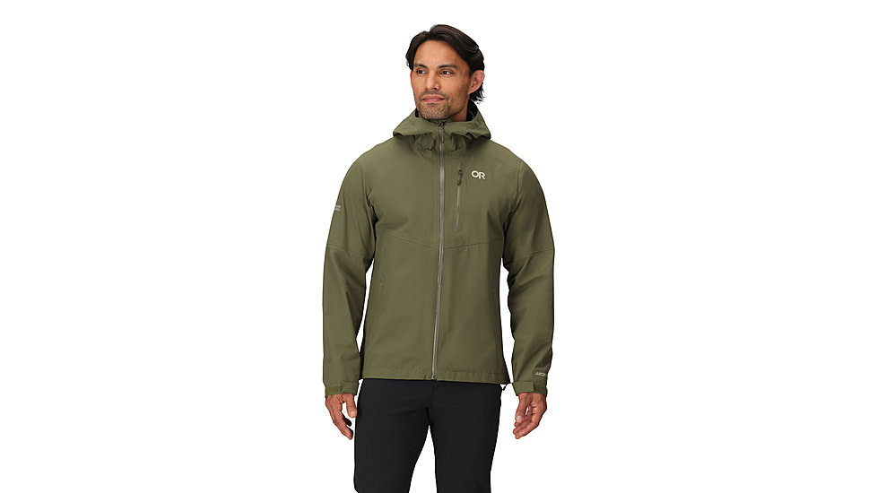 Outdoor Research Foray 3L Jacket - Mens, Ranger Green, Extra Large, 3220882288009