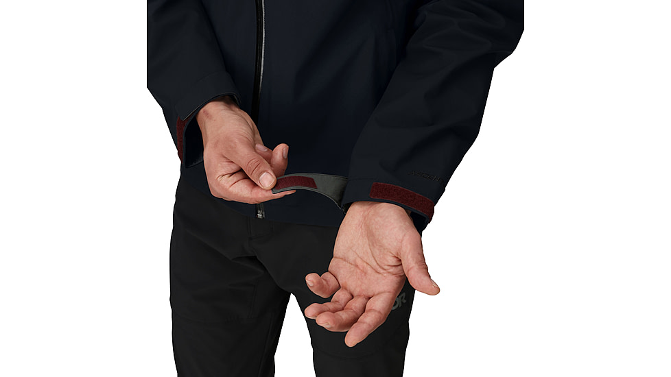 Outdoor Research Foray 3L Jacket - Mens, Winterberry/Black, Medium, 3220882942007