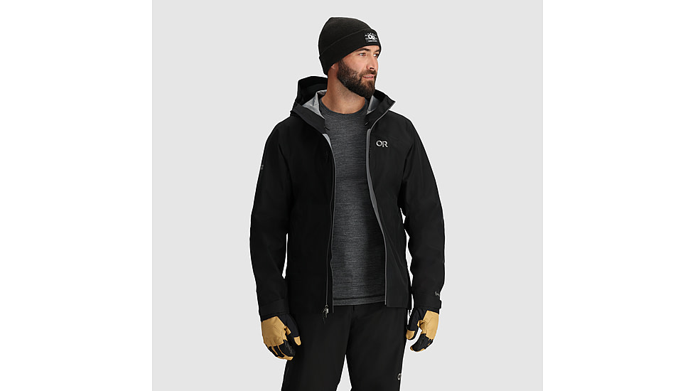 Outdoor Research Headwall Gore-Tex 3L Jacket - Mens, Black, S, 3220920001006