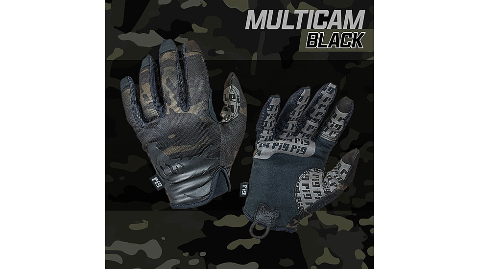 Patrol Incident Gear FDT Delta Utility Gloves, Multicam Black, Medium, PIG.754D-0027