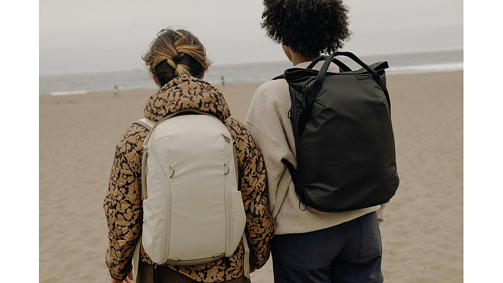 Peak Design Everyday Zip V2 Backpack, 15 Liters, Bone, BEDBZ-15-BO-3
