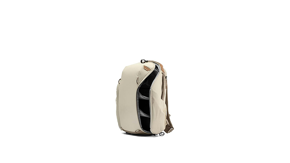 Peak Design Everyday Zip V2 Backpack, 15 Liters, Bone, BEDBZ-15-BO-3