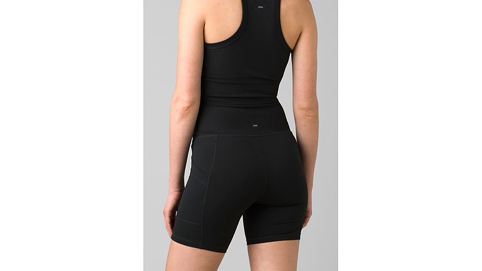 prAna Becksa Short - Women's, Extra Small, Solid Black, 1970801-002-XS