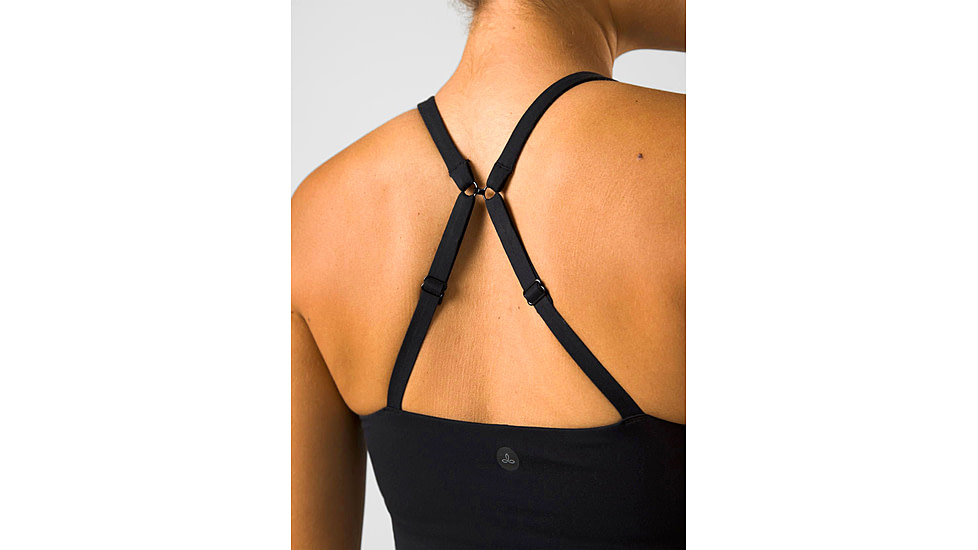 prAna Chakara Crop Top - Womens, Black, Extra Small, 1972231-001-XS