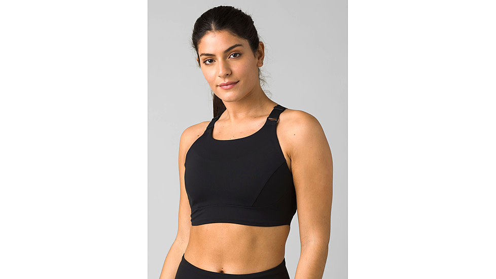 prAna Everyday Support Bra - Womens, Black, Extra Small, 1970291-001-XS