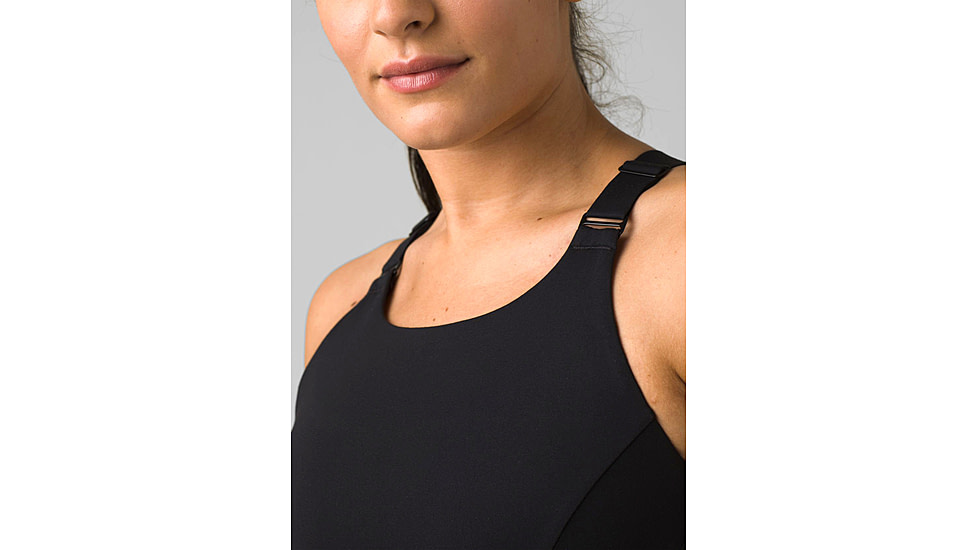 prAna Everyday Support Bra - Womens, Black, Extra Small, 1970291-001-XS