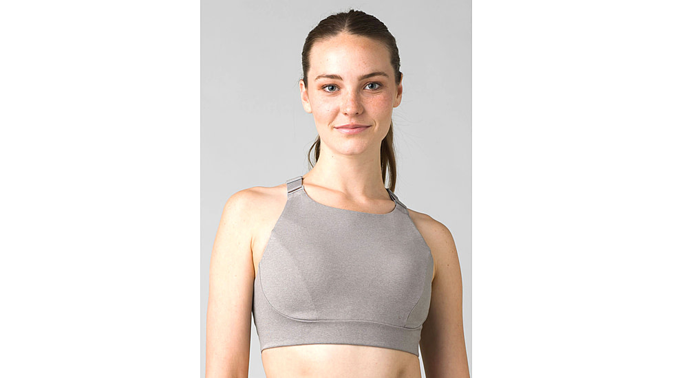 prAna Everyday Support Bra - Womens, Heather Grey, Extra Small, 1970291-020-XS