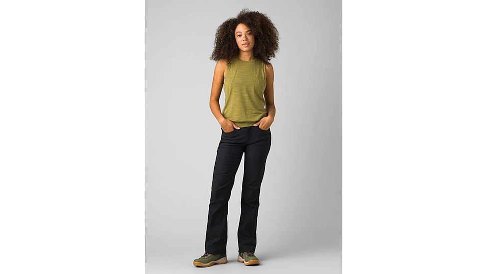 prAna Halle Pant II - Womens, Black, 0, 1971021-001-RG-0