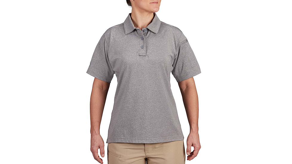 Propper EDGETEC Polo - Womens, Heather Grey, Extra Large, F58035M023XL