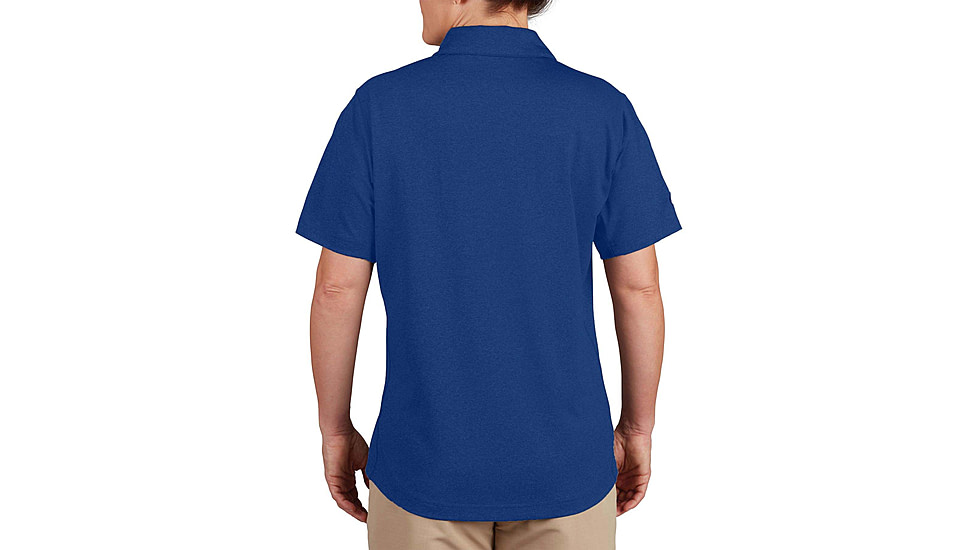 Propper EdgeTec Short Sleeve Polo - Womens, Cobalt Blue, XL, F58035M452XL