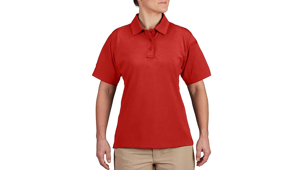 Propper EdgeTec Short Sleeve Polo - Womens, Red, XS, F58035M600XS