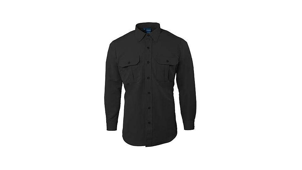 Propper Edgetec Tactical Long Sleeve Shirt - Mens, Black, Large, Regular, F58385P001L2