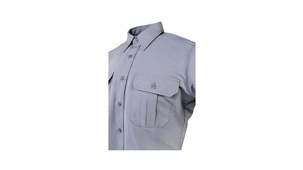Propper Edgetec Tactical Long Sleeve Shirt - Mens, Grey, Large, Long, F58385P020L3
