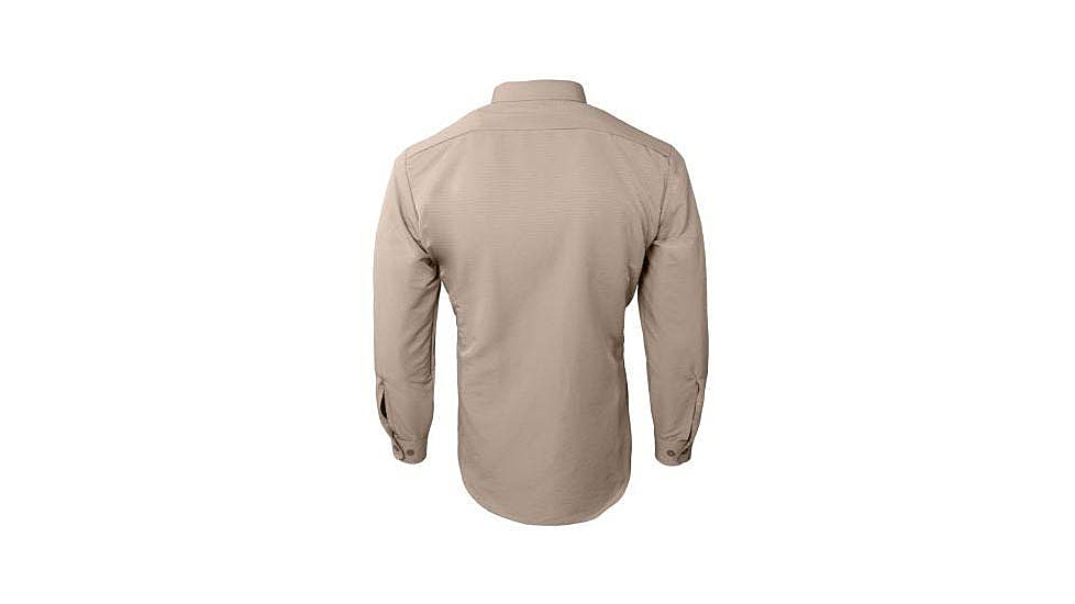 Propper Edgetec Tactical Long Sleeve Shirt - Mens, Khaki, Large, Regular, F58385P250L2