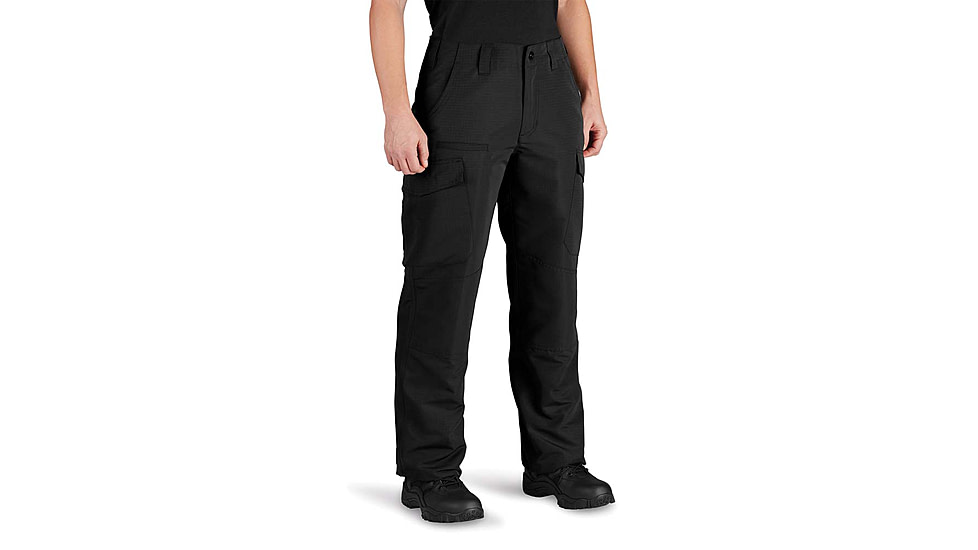 Propper EDGETEC Tactical Pants w/Side Sargo Pockets- Womens, Black, 16, Regular, F59055P00116R