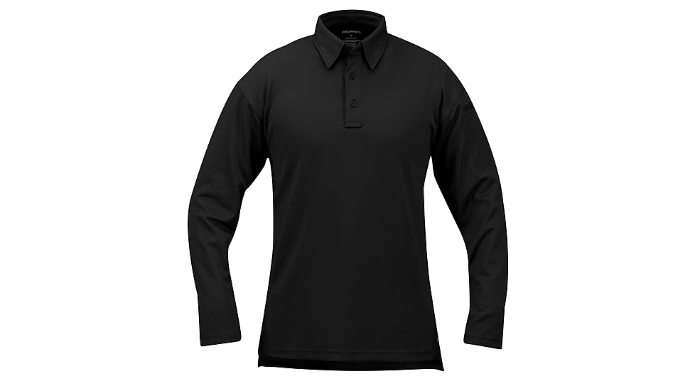 Propper I.C.E. Performance Polo Long Sleeve - Mens, Black, 7XL, F5315720017XL