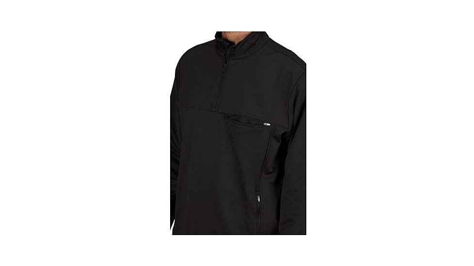 Propper Kinetic Quarter Zip Pullover, Black, 4XL, F5432040014XL
