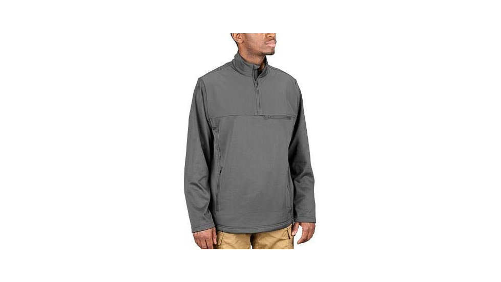 Propper Kinetic Quarter Zip Pullover, Charcoal, 4XL, F5432040154XL