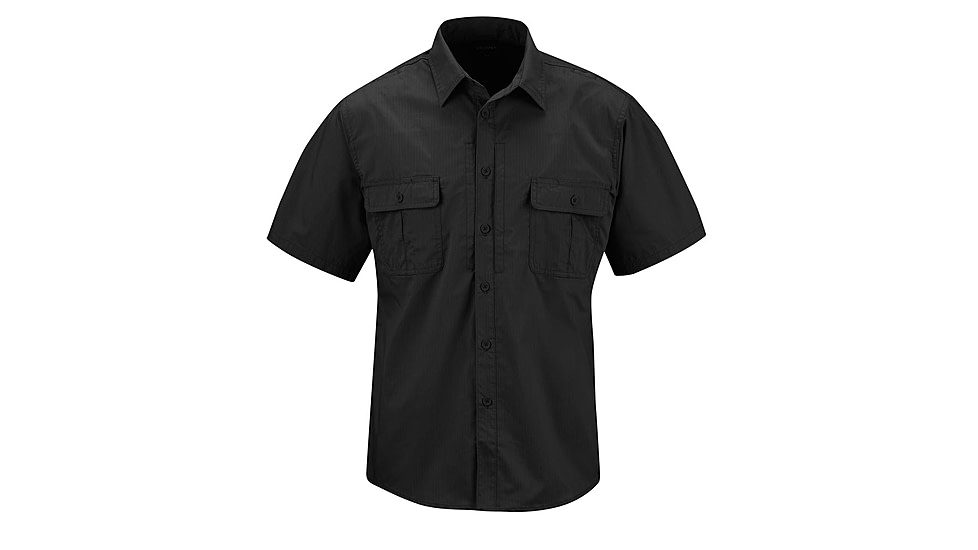 Propper Kinetic Shirt Short Sleeve - Mens, Black, 5XL, F53504X0015XL