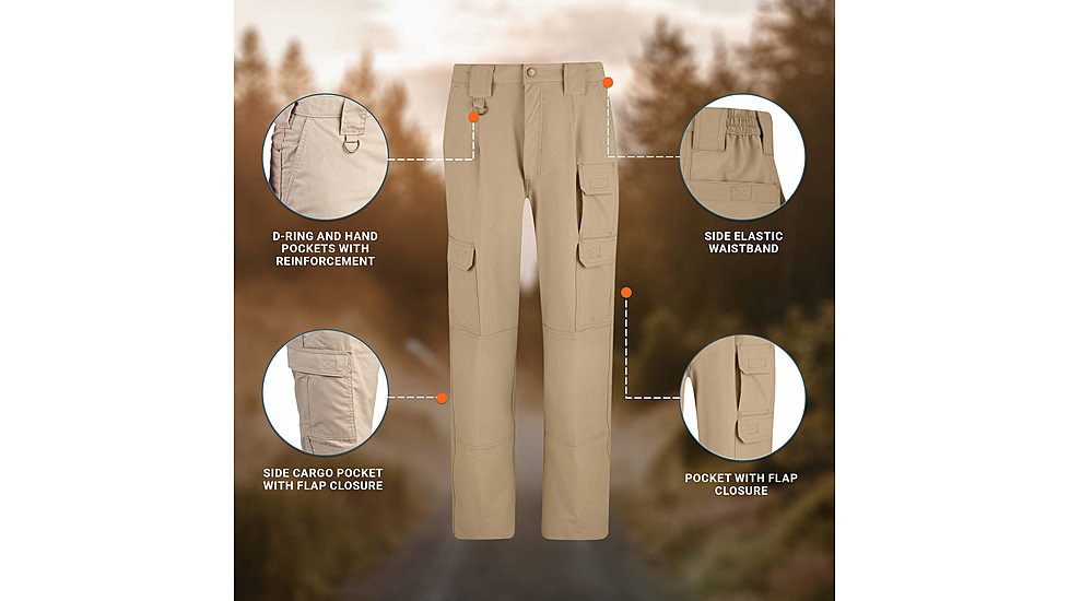 Propper Lightweight Tactical Pants - Womens, Khaki, 8R, F5295502508R