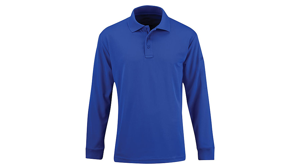 Propper Long Sleeve Uniform Polo - Mens, Cobalt, 6XL, F53564C4526XL