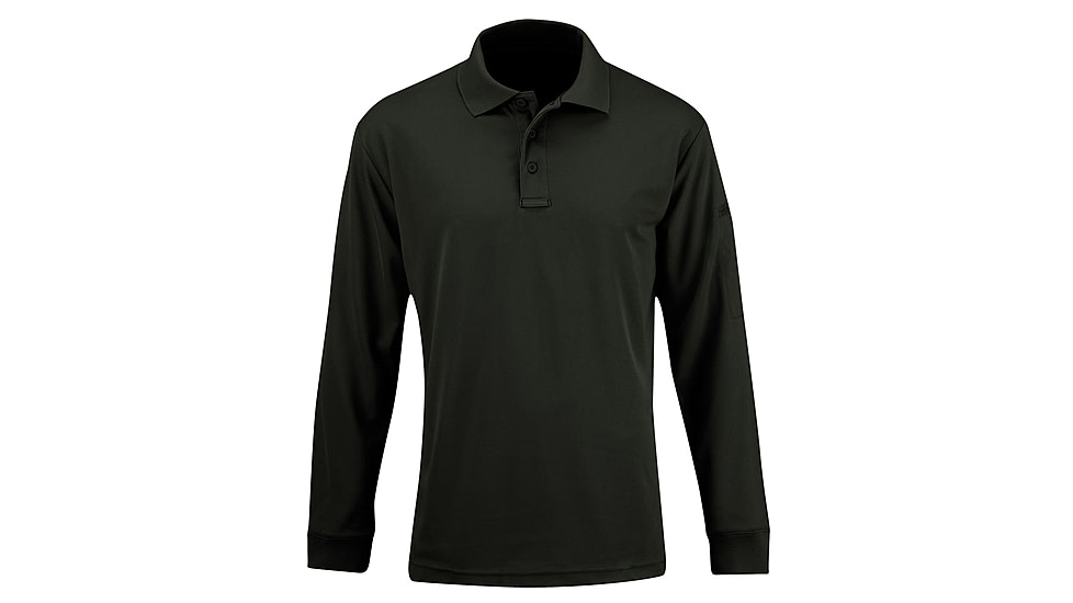 Propper Long Sleeve Uniform Polo - Mens, Dark Green, 6XL, F53564C3116XL