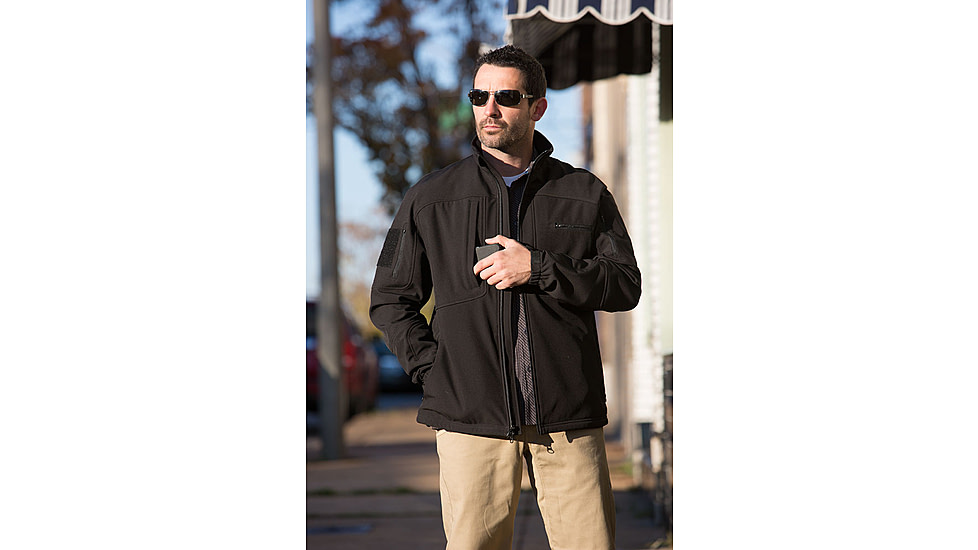 Propper Mens BA Softshell Jacket Black 4XL Reg F54280X0014XL2